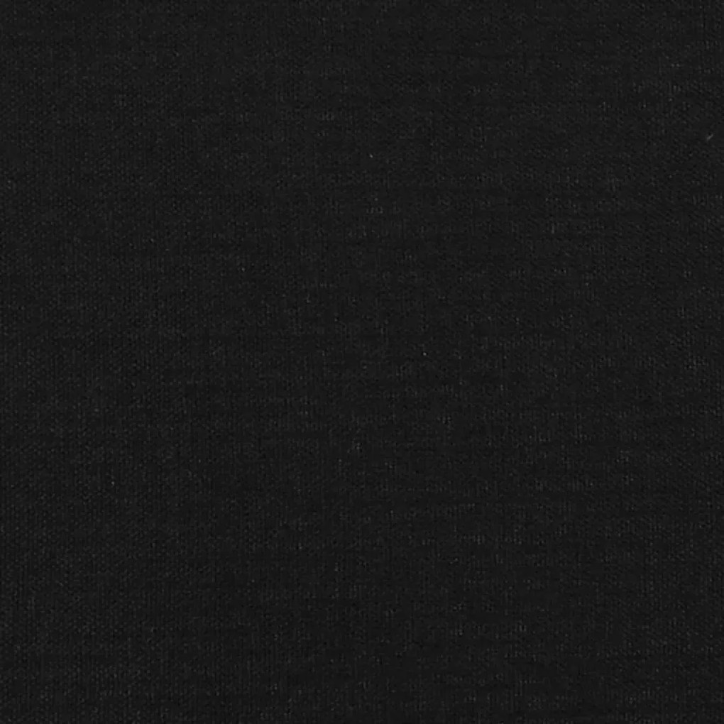 Πλαίσιο Κρεβατιού Boxspring Μαύρο 200x200 εκ. Υφασμάτινο - Μαύρο