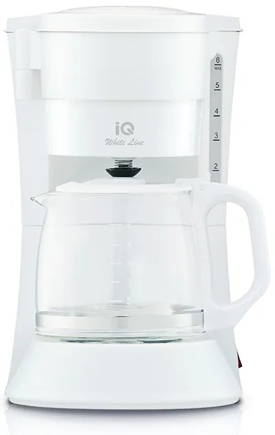Iq Καφετιέρα Φίλτρου Cm-150 White Line 600w