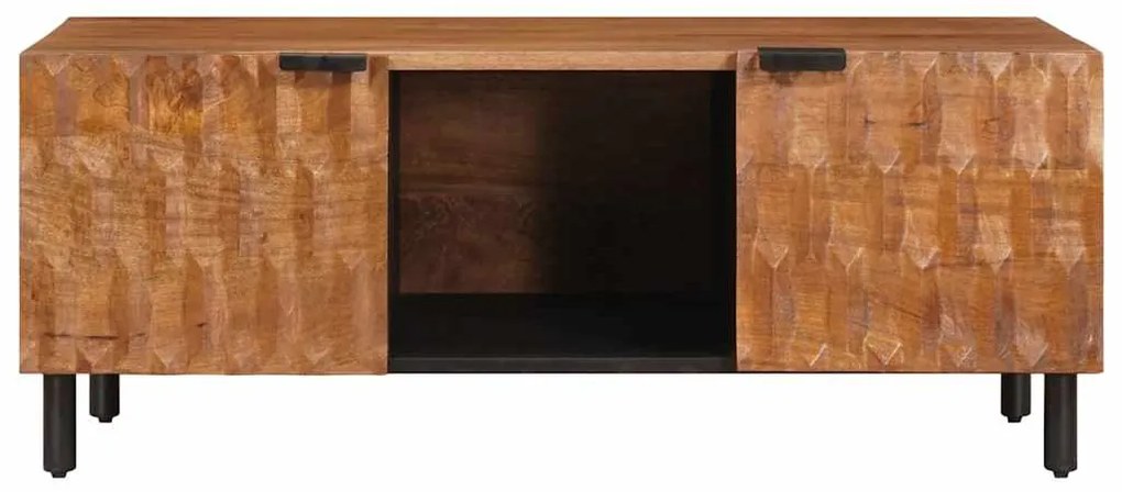 vidaXL Τραπεζάκι σαλονιού Καφέ 100 x 54 x 40 εκ Στερεό ξύλο μάνγκο