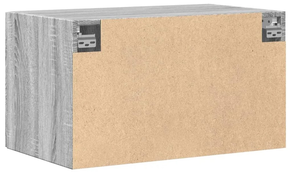 vidaXL Ντουλάπι Τοίχου Γκρι Sonoma 70x42,5x40 εκ. Επεξεργασμένο Ξύλο