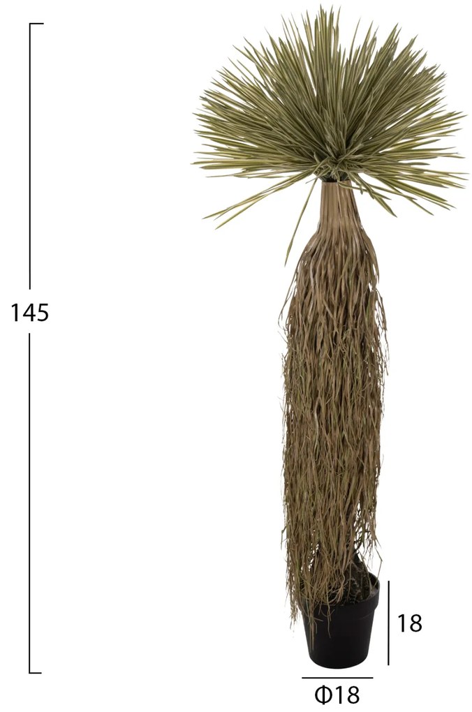 ΔΙΑΚΟΣΜΗΤΙΚΟ ΣΥΝΘΕΤΙΚΟ ΦΥΤΟ HM7973 SCARECROW ΣΕ ΓΛΑΣΤΡΑ 145Υεκ.