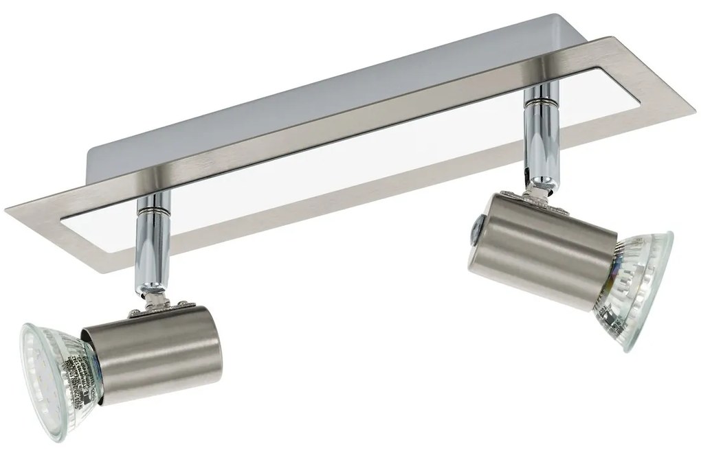 Φωτιστικό Σποτ Eglo 90915 ROTTELO Χρώμιο (Chrome)|Νίκελ ματ (Nickel Mat- Satin) 3000K