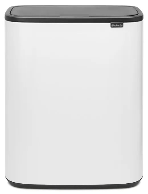 Brabantia 1001273 Κάδος απορριμμάτων Bo Touch 60L, White