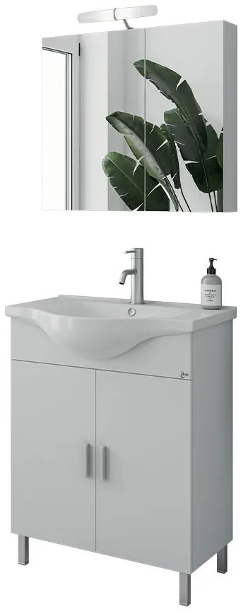 Σετ μπάνιου LUNA 65 Λευκό