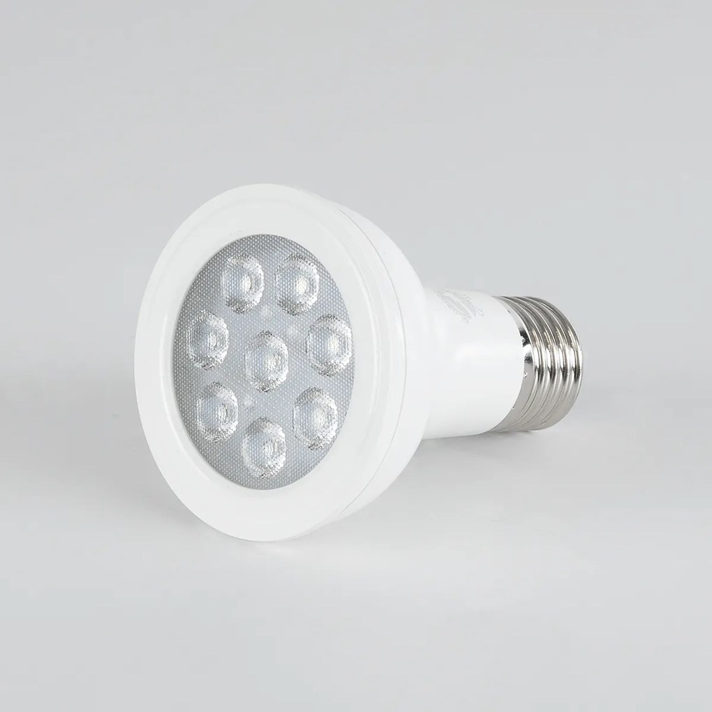 GloboStar® 60083 Λάμπα LED E27 PAR20 8W 752lm 90° AC 220-240V IP20 Φ6.5 x Υ8.5cm Θερμό Λευκό 2700K - 3 Χρόνια Εγγύηση