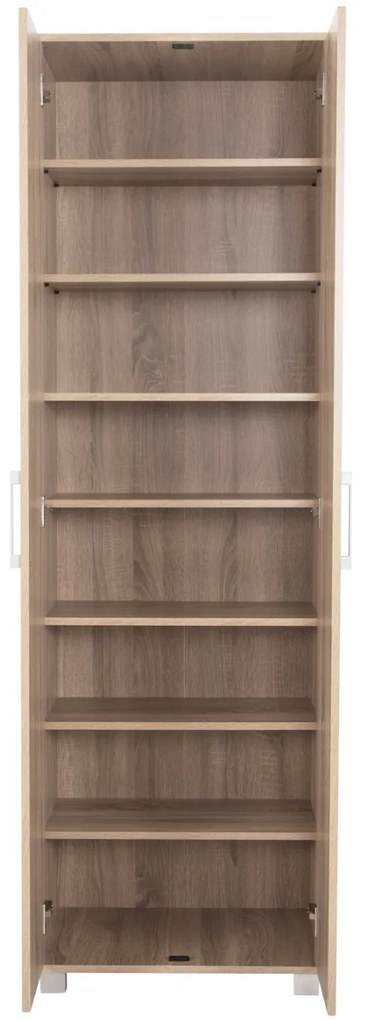 ΠΑΠΟΥΤΣΟΘΗΚΗ-ΝΤΟΥΛΑΠΑ CLUSE HM2403.20 ΜΕΛΑΜΙΝΗ SONAMA OAK ΧΡΩΜΑ 60Χ37Χ186,5Υεκ. - 0521253 - HM2403.20