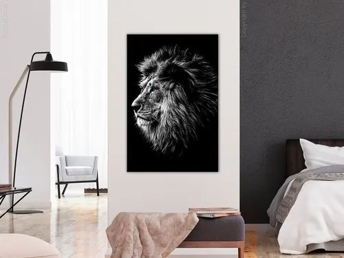 Πίνακας - Blue-eyed Lion (1 Part) Vertical - 40x60