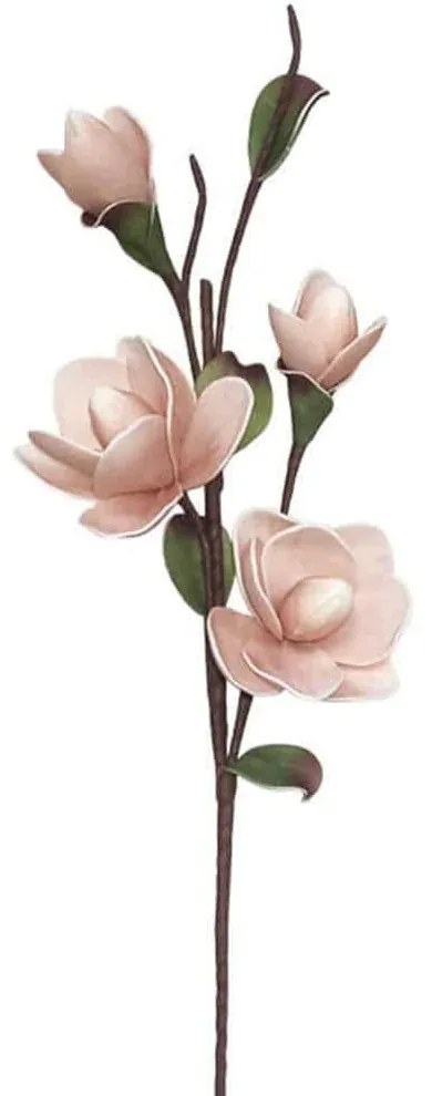 Τεχνητό Λουλούδι Καμέλια 00-00-6126-1 40x85cm Pink Marhome Foam