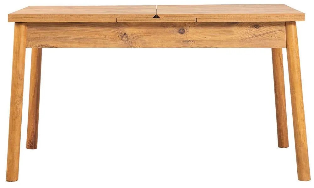 Τραπέζι Επεκτεινόμενο Santiago 869VEL5189 120/153x75x77cm Pine Μοριοσανίδα,Ξύλο