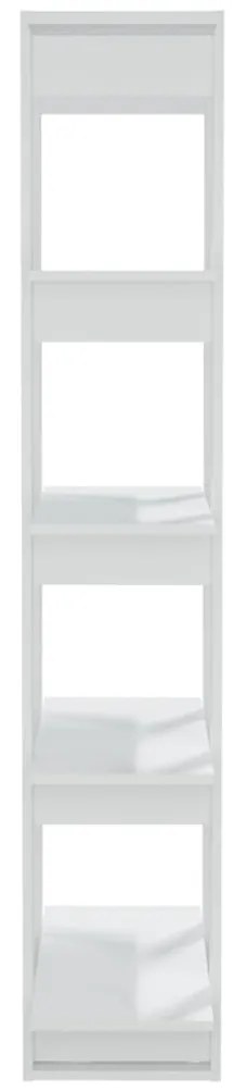 vidaXL Βιβλιοθήκη/Διαχωρ. Χώρου Λευκό 80x30x160 εκ Επεξ. Ξύλο