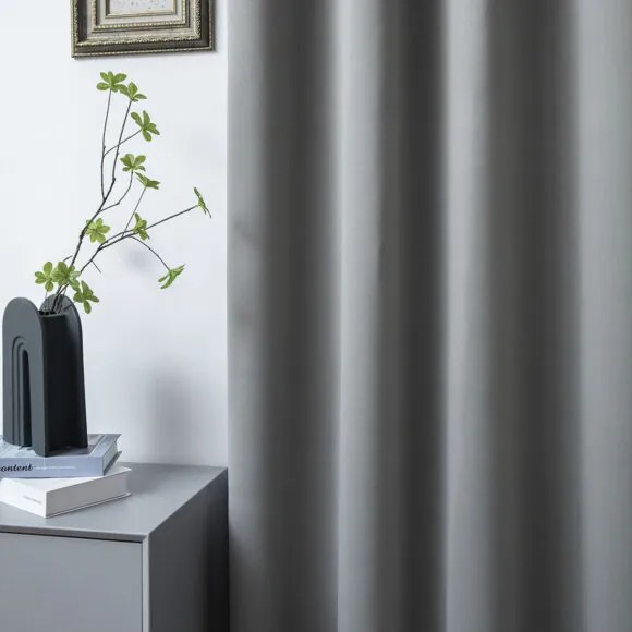 Beauty Home Ύφασμα κουρτίνας Blackout σκίασης Ideal Art 8400  Ύφασμα Φ280 Ανθρακίτης