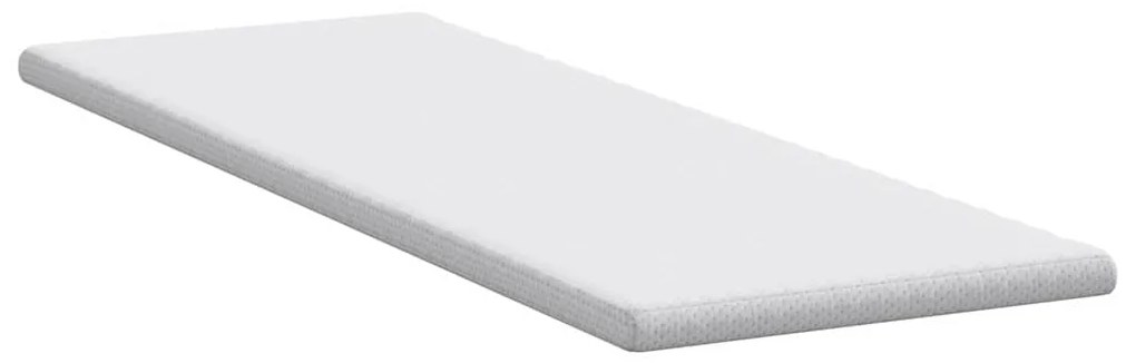 vidaXL Στρώματα Λευκό 70 x 200 cm 100% ύφασμα πολυεστέρα με τζακάρ