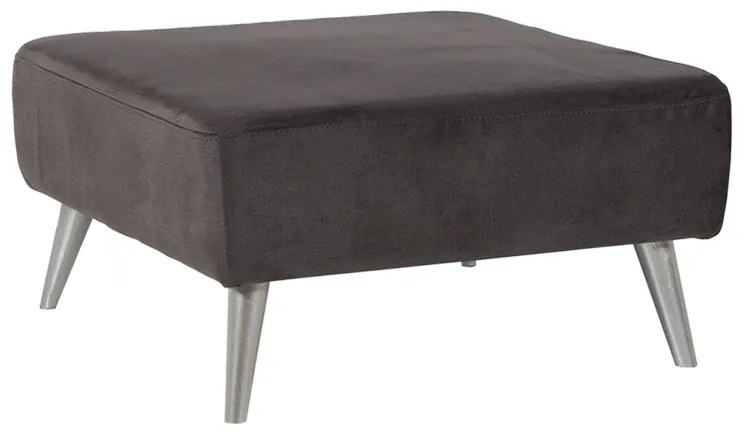 Artekko Σκαμπώ NIL 80x80x47 ύφασμα Iga 1008 και ξύλινα πόδια Artekko 783-7125