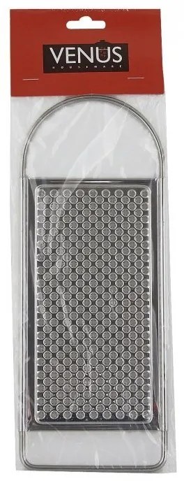 Venus 22128 Τρίφτης Πλακέ inox τυριού 13x30cm