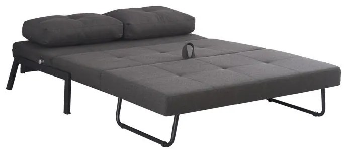 Καναπές - Kρεβάτι Hafrene Ύφασμα Ανθρακί 151x94x71 εκ. 151x94x71 εκ.