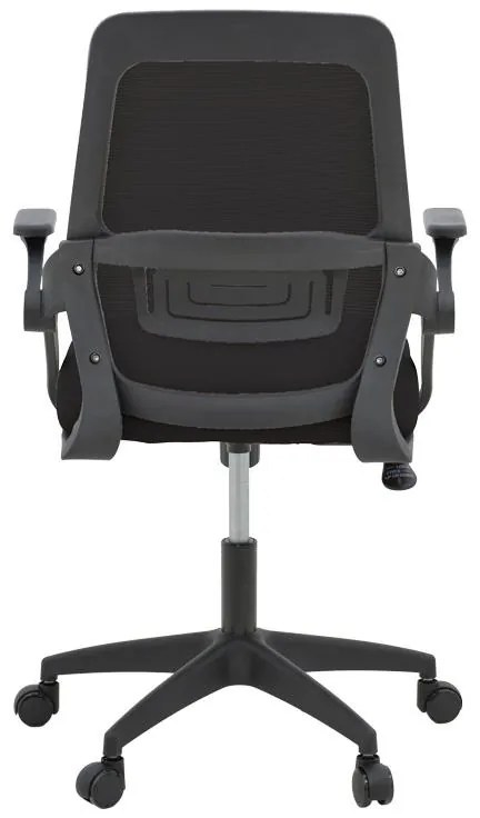 Καρέκλα Γραφείου Reji με Μesh Ύφασμα Μαύρο 58x60x89-99εκ. 58x60x99 εκ.