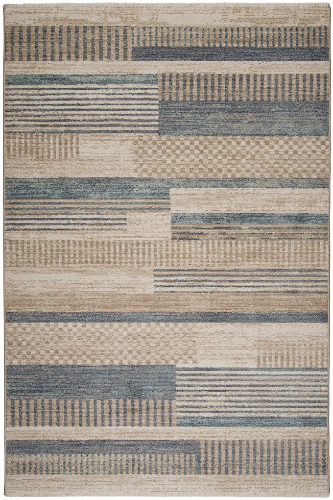 Χαλί Meryland 70696 035 Beige-Blue Βιοκαρπέτ 160X230cm