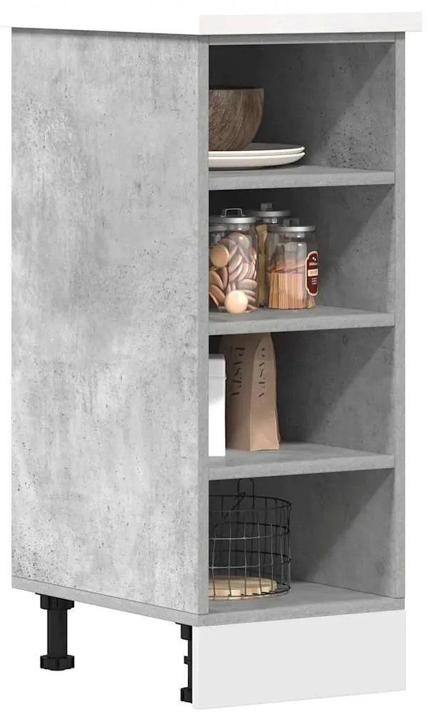 Ντουλάπι "Riga" Γκρι από Σκυρόδεμα 30x44,5x81,5 εκ. από Τεχνητό Ξύλο