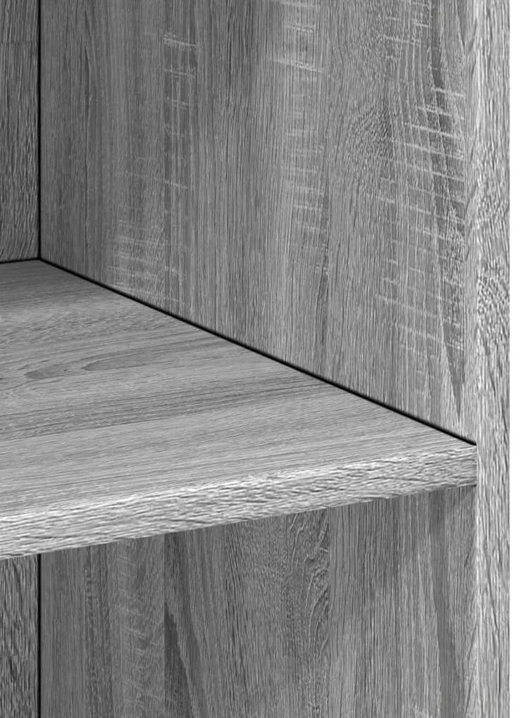 vidaXL Ντουλάπι Γκρι Sonoma 70x41x185 εκ. Επεξεργασμένο Ξύλο
