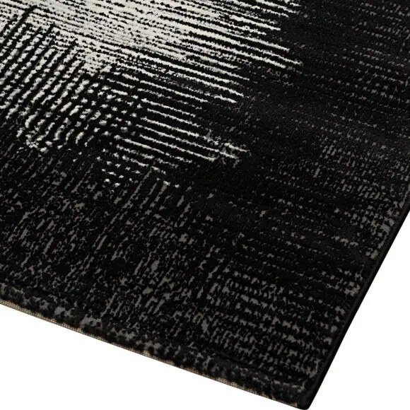 Beauty Home Σετ Κρεβ/ρας 3τμχ Prestige Art 9321 Grey Black - Γκρι Μαύρο
