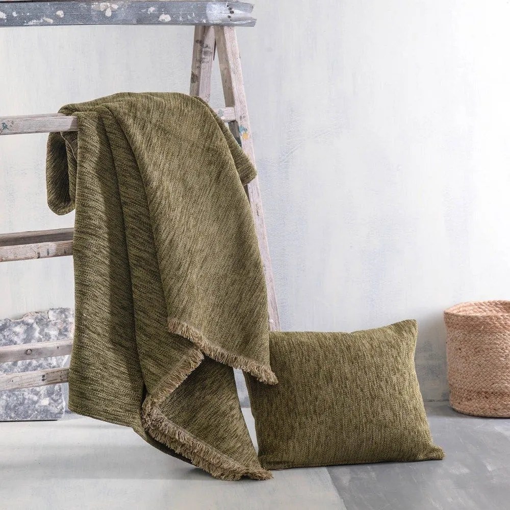 Ριχτάρι Essie Pine Ρυθμός Two-seater 180x240cm Chenille,Βαμβάκι,Polyester