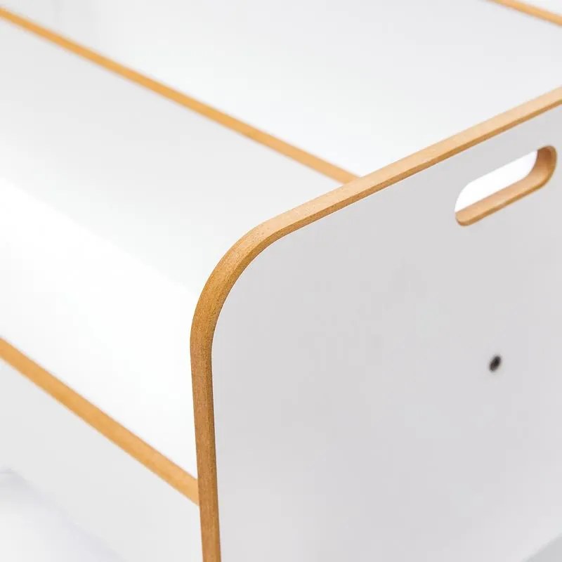 Ραφιέρα Dovere λευκό mdf 56x34x55εκ 56x34x55 εκ.