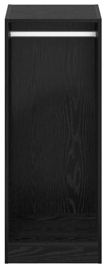 vidaXL Ντουλάπι με ράφι Μαύρη δρυς 41 x 48 x 102 εκ Επεξεργασμένο ξύλο