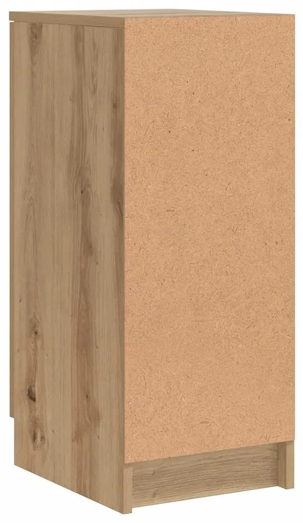 vidaXL Παπουτσοθήκη Χρώμα Αρτισιανή Δρυς 29,5x35x70 εκ. Επεξ. Ξύλο