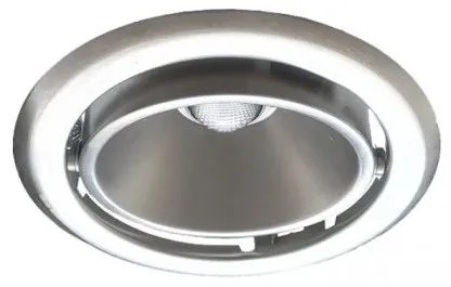 Χωνευτό Σποτ Φωτιστικό Ψευδοροφής Downlight LED 34W Μονή Περιστροφή 4000Κ Φ19,5cm Uno 195-gs Interlight 19393 Λευκό