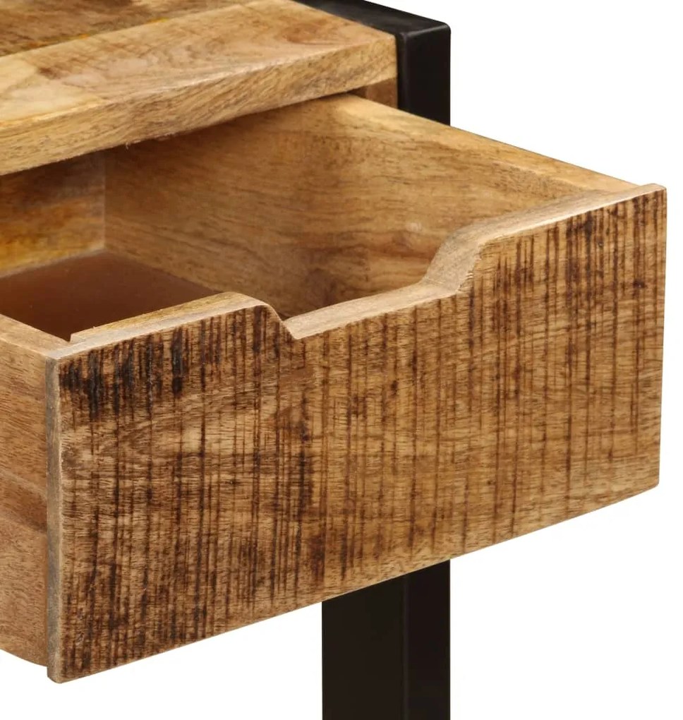 vidaXL Μπουφές με 3 Συρτάρια 110 x 35 x 75 εκ. από Μασίφ Ξύλο Μάνγκο