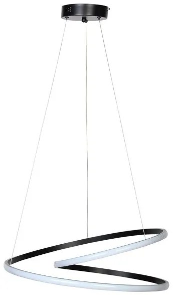 Κρεμαστό Φωτιστικό Οροφής Φ53 εκ. LED 55W 4000K μαύρο - GLOBOBOX C914/500 BK-914-500-2-Μαύρο 914-500-2