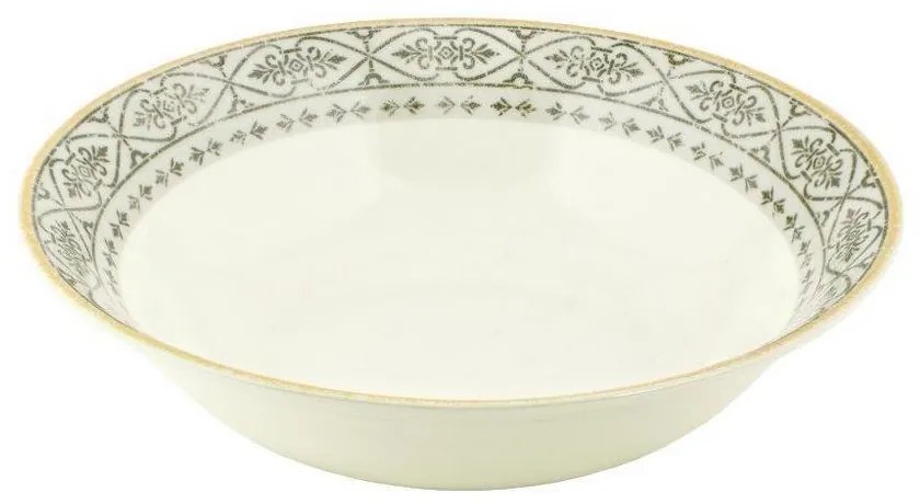 Σερβίτσιο Πιάτων Πορσελάνης Vintage Μπεζ – Σετ για 6 άτομα - 20τμχ - Oriana Ferelli