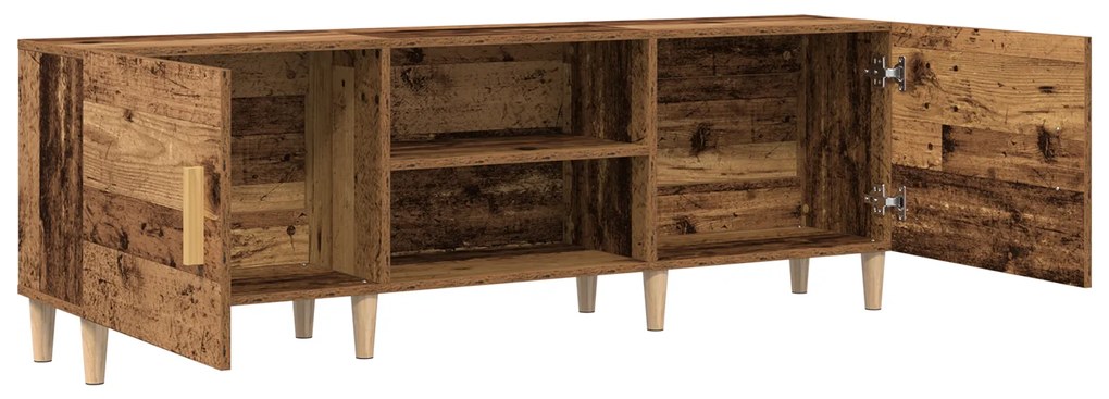 vidaXL Ντουλάπι Τηλεόρασης Παλιού Ξύλου 150x30x50 εκ Κατασκευασμένο Ξύλο