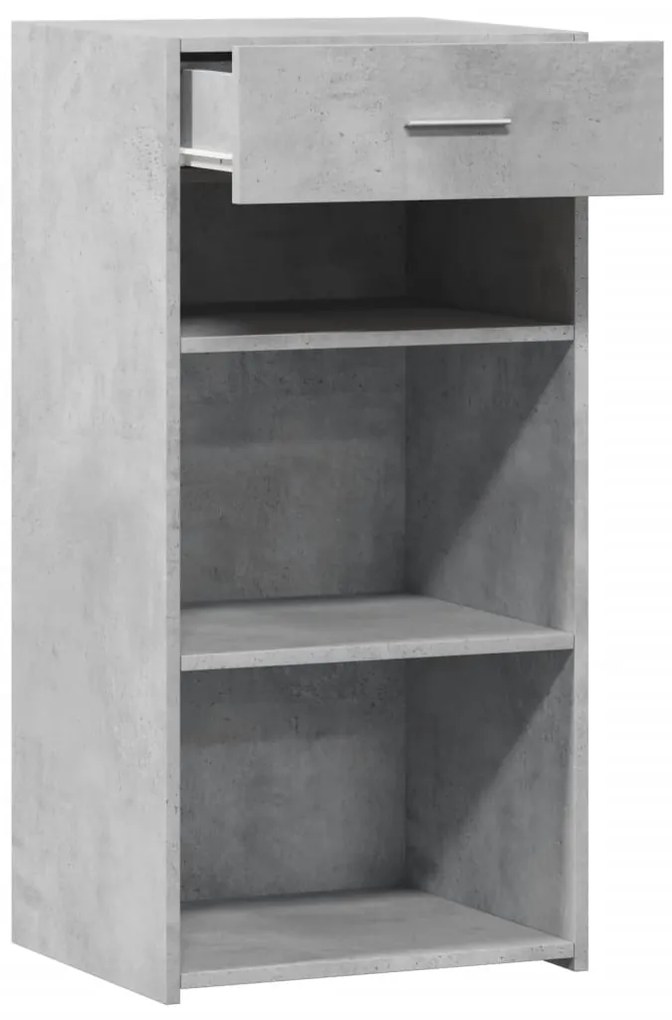 vidaXL Ντουλάπι Γκρι Σκυροδέματος 45x42,5x93 εκ. Επεξεργασμένο Ξύλο