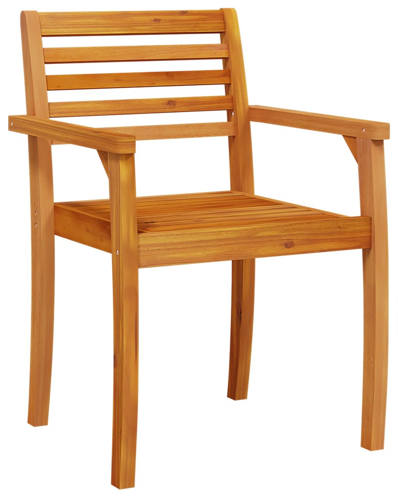vidaXL Σετ Τραπεζαρίας 9 pcs Φυσικό 200 x 100 x 74 cm