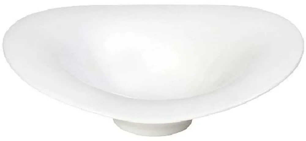 Πιάτο Βαθύ Flow Wavy 22x21,5x6cm White Espiel Πορσελάνη