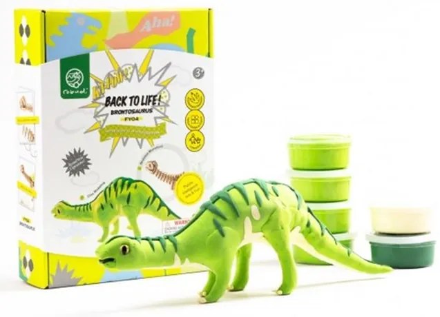 3D Puzzle Robotime Brontosaurus Back to Life Construction Kit FY04