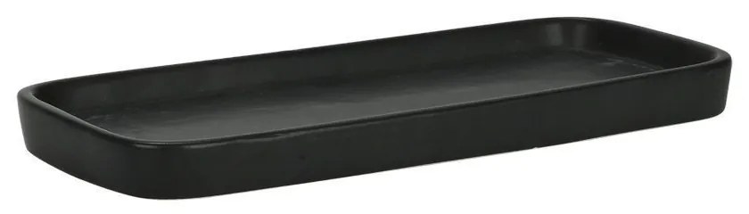 Δίσκος Μπάνιου Myst 02-26882 Black Estia Κεραμικό