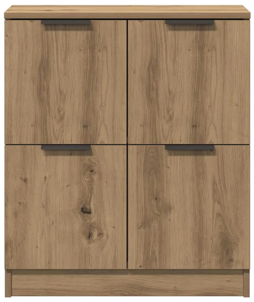 vidaXL Μπουφές Αρτισιανή Δρυς 60 x 30 x 70 εκ. από Επεξεργασμένο Ξύλο