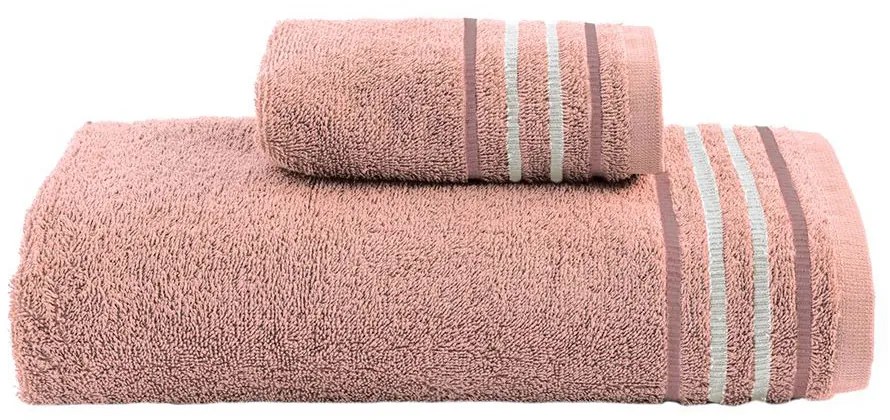 Πετσέτες Μπάνιου (Σετ 3τμχ) Palamaiki Towels Dant 450gsm Ασημί