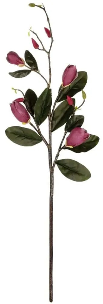 Τεχνητό Λουλούδι Magnolia 21421 120cm Dark Pink GloboStar Πολυαιθυλένιο