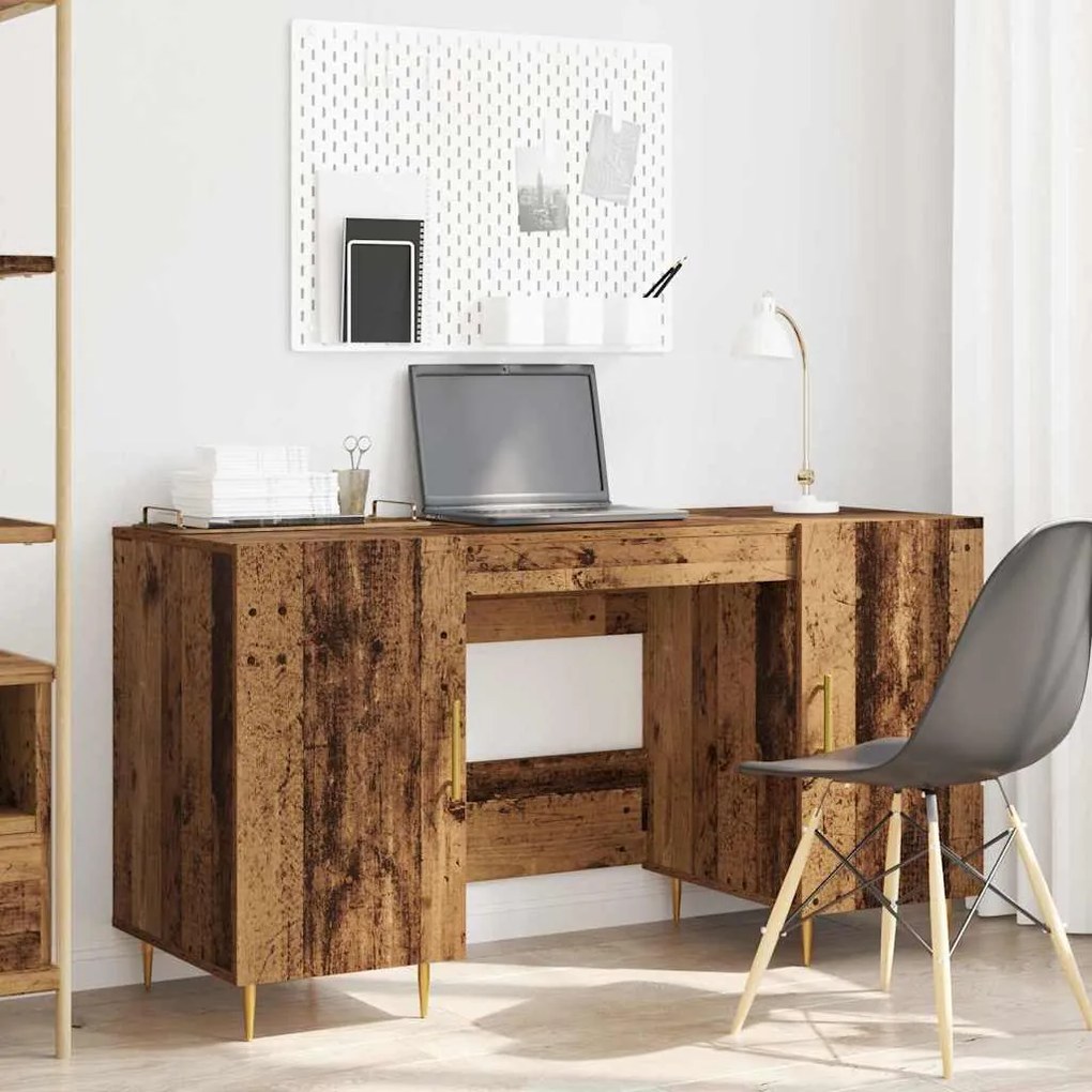 vidaXL Γραφείο Παλαιό ξύλο 140 x 50 x 75 εκ. Επεξεργασμένο ξύλο