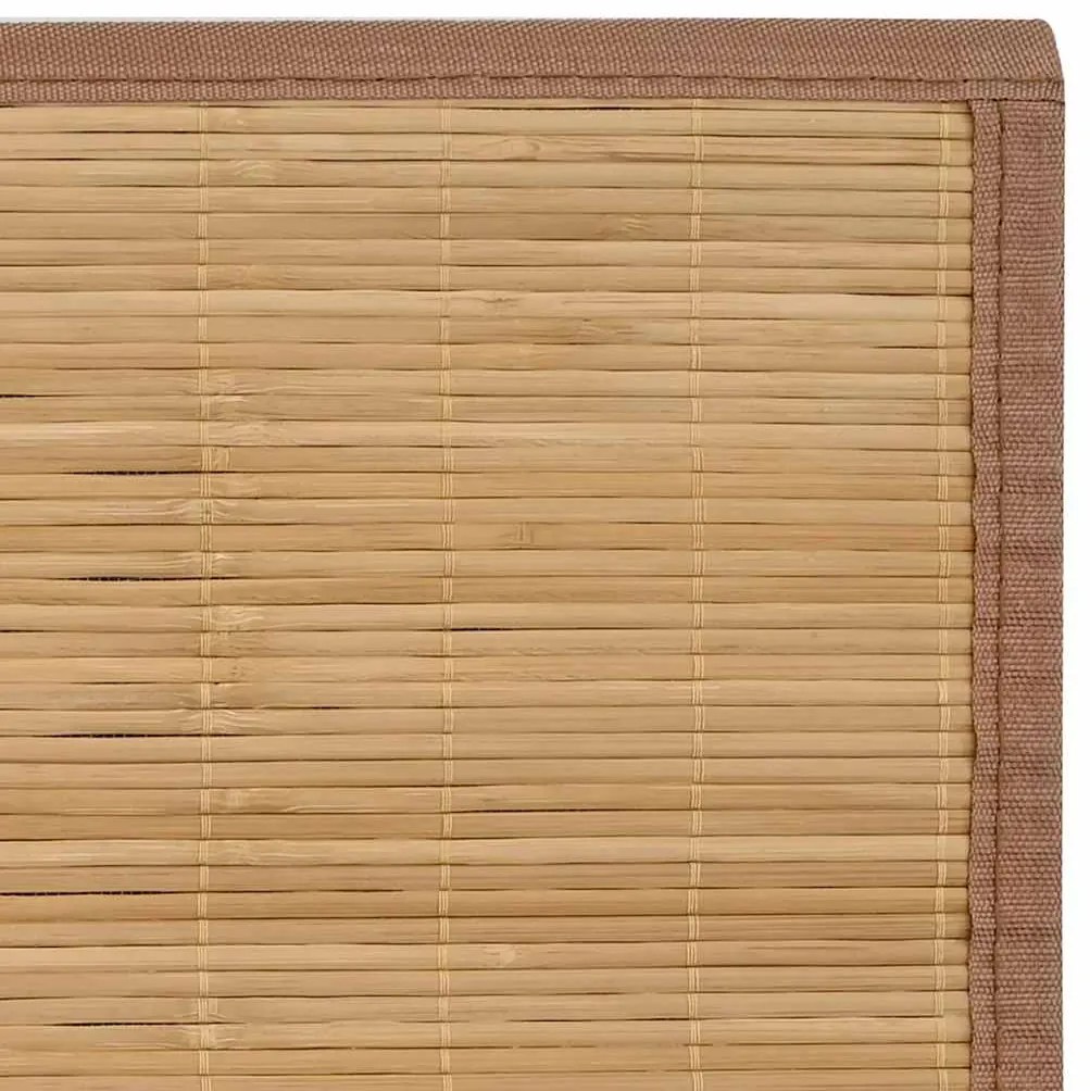 vidaXL Χαλί Καφέ 160 x 230 εκ. από Μπαμπού