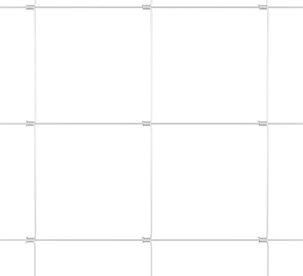 vidaXL Φράχτης  1.6x10 μ Γαλβανισμένος Σίδηρος