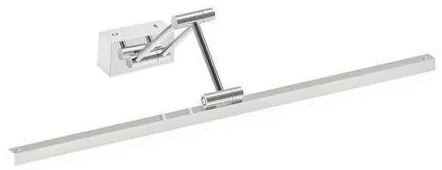 Απλίκα Φωτιστικό Μπάνιου LED 14W Νίκελ IP44 3CCT 60cm Arte Illumina Lano 144-80563 Eurolamp-144-80563-Νίκελ Ματ 144-80563