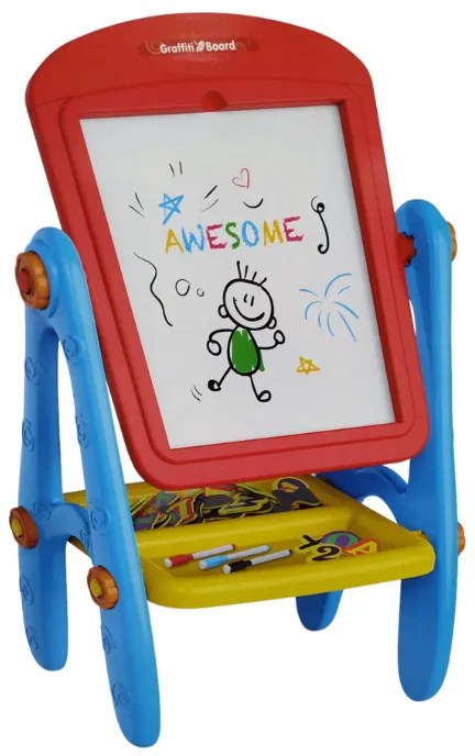 Πίνακας Ζωγραφικής Διπλός με Σταντ