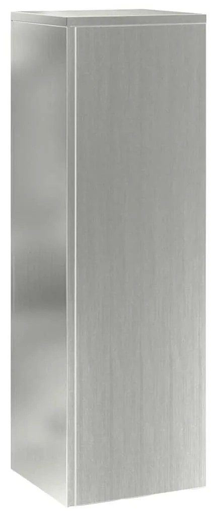 vidaXL Στήριξη φυτών 3 pcs Ασημί 24 x 24 x 75 εκ.
