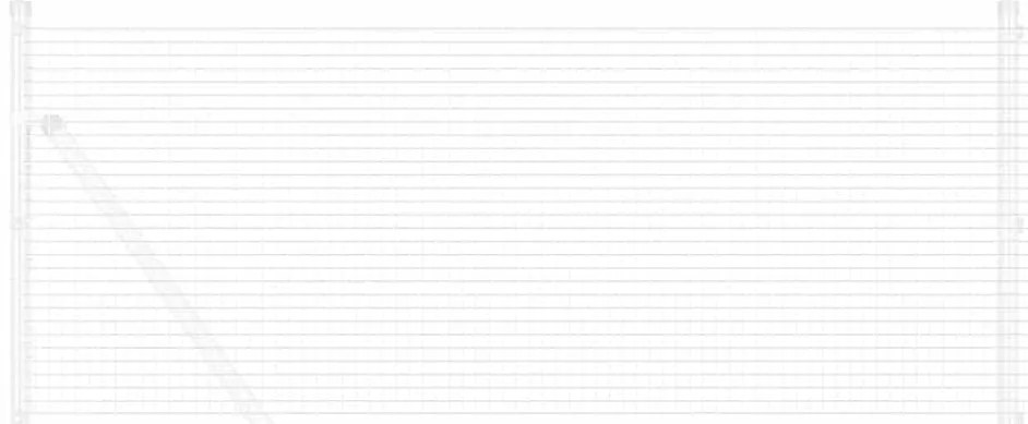 vidaXL Συγκολλητός φράχτης από σύρμα Ασημί 0.6 x 50 μ. Ατσάλι