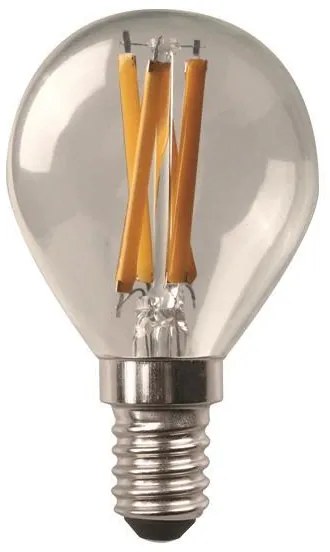 ΛΑΜΠΑ LED ΣΦΑΙΡΙΚΗ CROSSED FILAMENT 4.5W E14 3000K 220-240V 147-78221