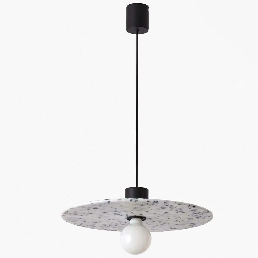 Φωτιστικό Οροφής Confetti 68600-51 Φ45x8,8cm 1xE27 15W White-Black Faro Barcelona